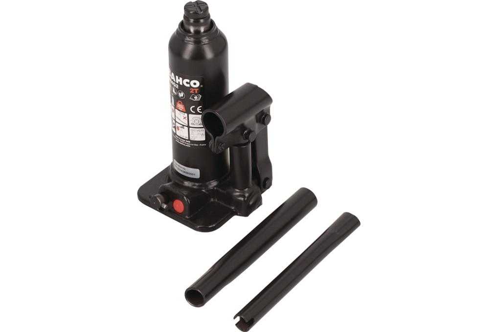 Flaschenwagenheber Trgf.2 t Hub 344mm Bau H.181mm BAHCO Flaschenwagenheber Trgf.2 t Hub 344mm Bau H.181mm BAHCO