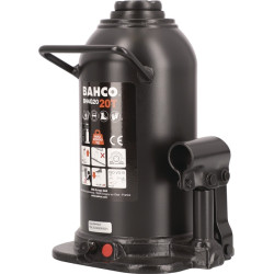 Flaschenwagenheber Trgf.20 t Hub 452mm Bau H.242mm BAHCO