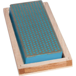 Diamantabziehstein L150xB50xHmm Diamanat mittel blau im HO Kasten MÜLLER