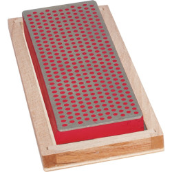 Diamantabziehstein L150xB50xHmm Diamanat fein rot im HO Kasten MÜLLER