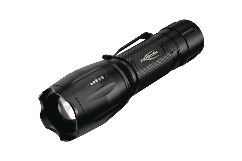 LED Taschenlampe hoch:90 lm,niedrig:24 lm 3xAAA Micro ca.22 50m schwarz ANSMANN LED Taschenlampe hoch:90 lm,niedrig:24 lm 3xAAA Micro ca.22 50m schwarz ANSMANN