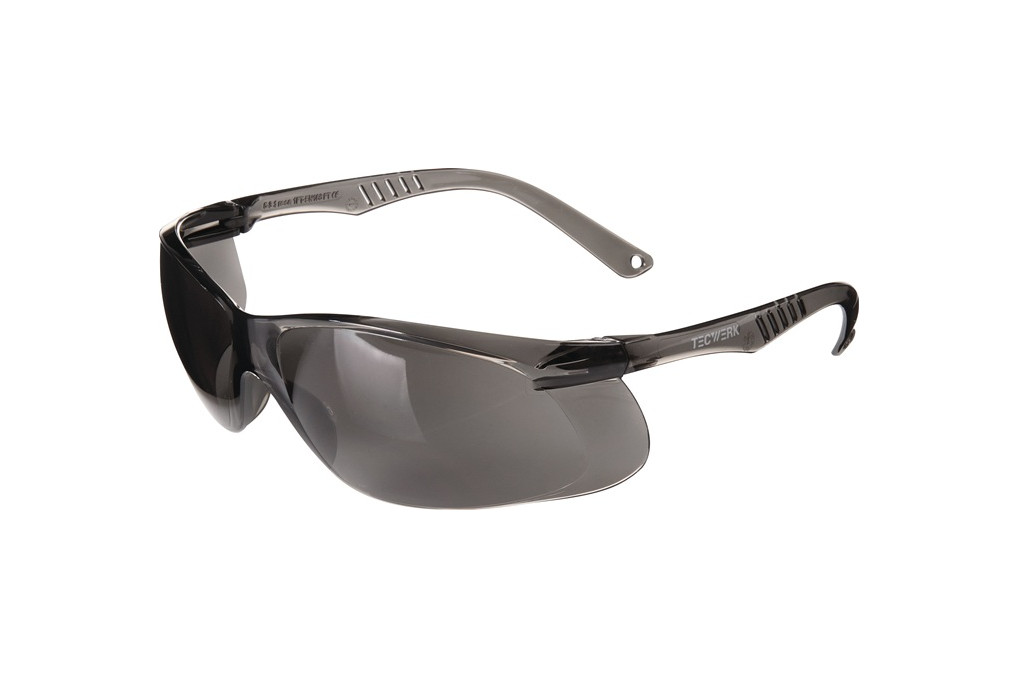 Schutzbrille Daylight One EN 166 Bügel schwarz,Scheibe smoke PC TECWERK Schutzbrille Daylight One EN 166 Bügel schwarz,Scheibe smoke PC TECWERK