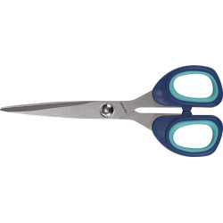 Universalschere 180mm m.2K Auge titanbeschichtet schwarz grau TECWERK