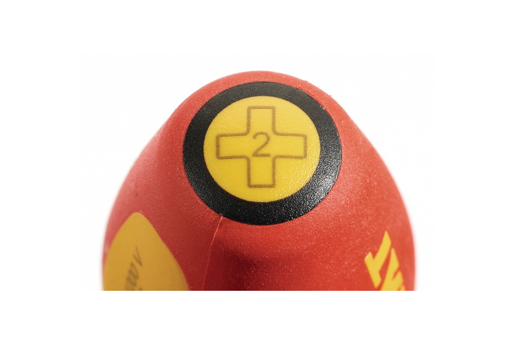 Schraubendreher Gr.PH 3 Klingen L.150mm VDE isol.TECWERK