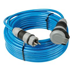 PUR Verlängerungkabel230 V, grün mit 25 Meter