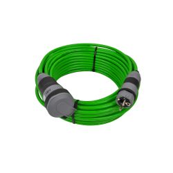 PUR Verlängerungkabel230 V, grün mit 25 Meter