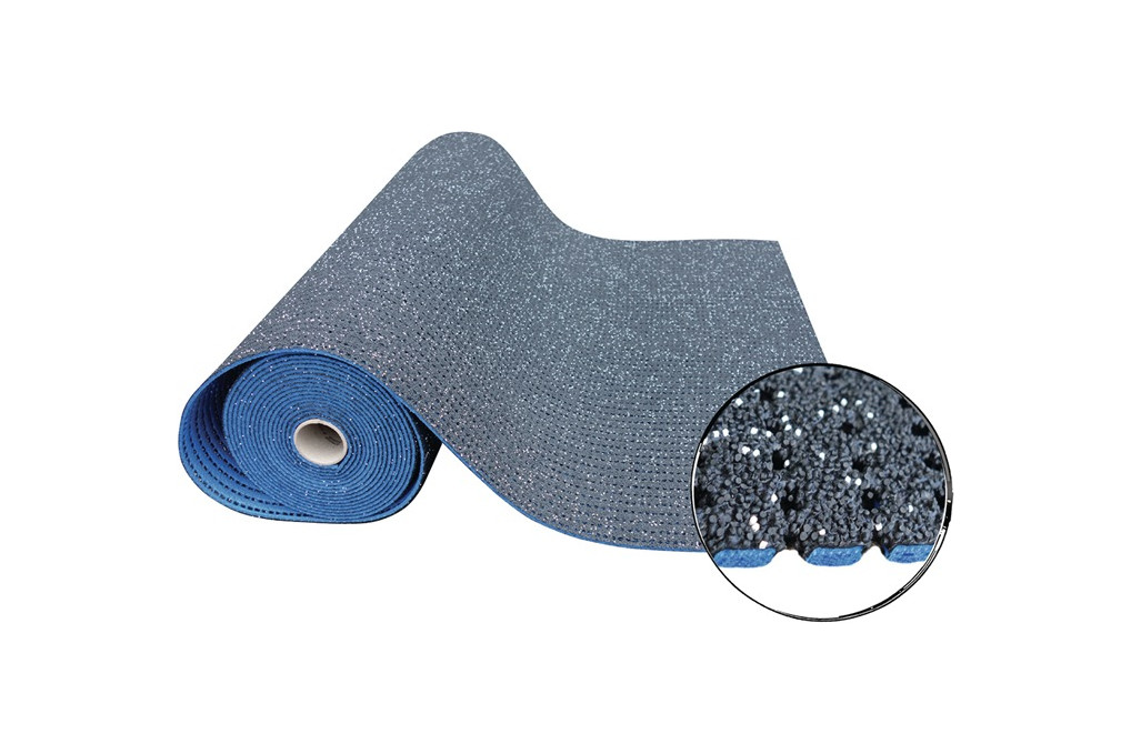 Sicherheits Bodenbelagsmatte BLACK CAT Permagrip  BCG  B.1,2m L.5m D.8mm blau