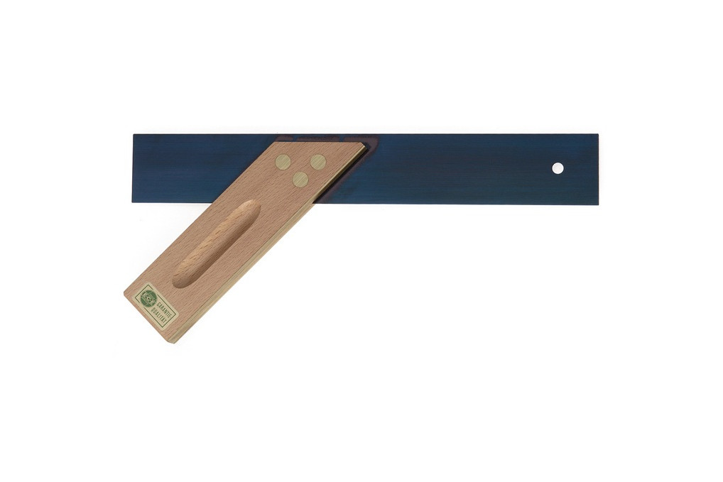 Präzisionsgehrungsmaß Schenkel L.300mm m.Hohlkehle Buchenholz ECE Präzisionsgehrungsmaß Schenkel L.300mm m.Hohlkehle Buchenholz ECE