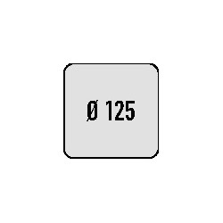 Druckluftpistolenschleifer CP9778 125mm 14000min ¹ CHICAGO PNEUMATIC