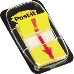 Post it Haftstreifen Index Symbol 680 33 Ausrufezeichen gelb 50Blatt