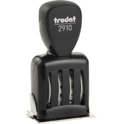 trodat Datumstempel Classic 73359 6x3,5x10,2cm l.gr rt