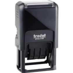 trodat Datumstempel Printy Dater 66306 GEBUCHT Druck bl rt