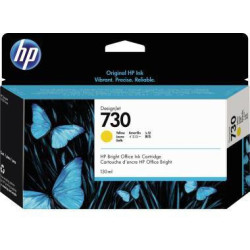 HP Tintenpatrone P2V64A Nr.730 130ml gelb