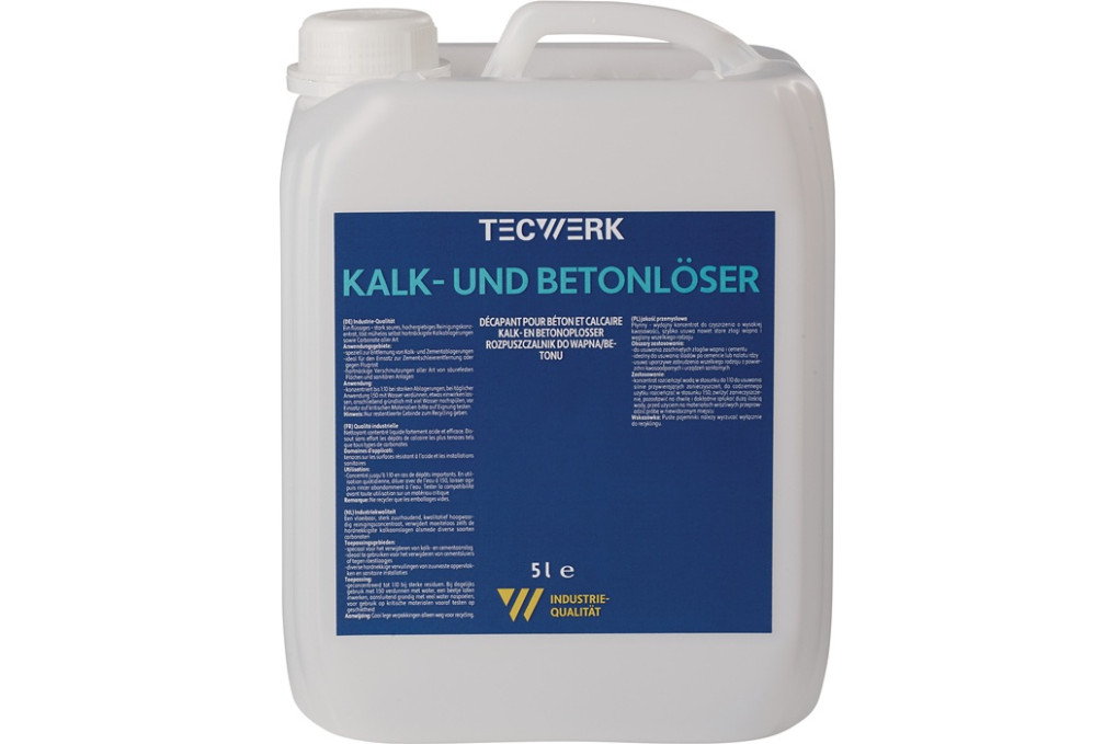 Kalk  Betonlöser 5l Kanister TECWERK
