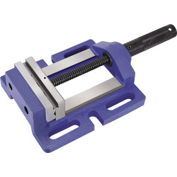 Bohrmaschinenschraubstock Backen B.100mm Spann W.100mm TECWERK