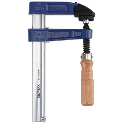 Temperguss Schraubzwinge Spann W.300mm A.140mm Holzgr.35x9mm TECWERK