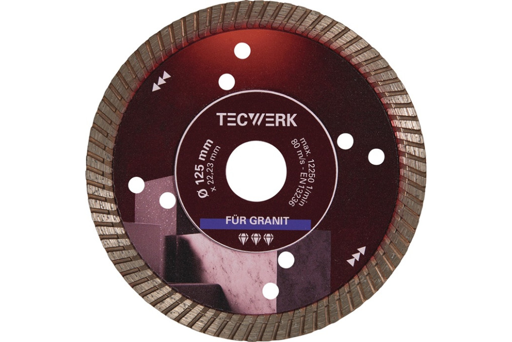 Diamanttrennscheibe GRANITPRO D.230mm Bohr.22,23mm Seg. H.10mm