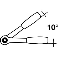 Werkzeugkoffer 47 tlg.im Ku. Koffer 4 24mm TECWERK