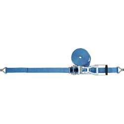 Zurrgurt DIN EN 12195 2 L.8m B.50mm m.Langhebelr. Spitzh.LC U 5000 daN TECWERK