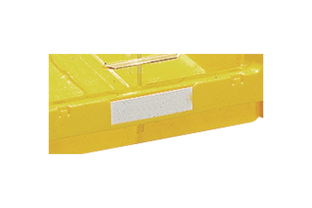 Etikett weiß f.Sichtlagerkasten MK6 100St. Btl.TECWERK