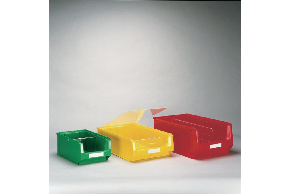 Etikett weiß f.Sichtlagerkasten MK2Z,MK3Z 100St. Btl.TECWERK