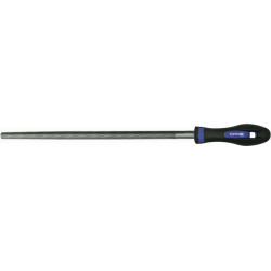 Werkstattfeile DIN 7261 L.250mm Q.9,5mm Hieb 2 Rund 2K Ergo TECWERK