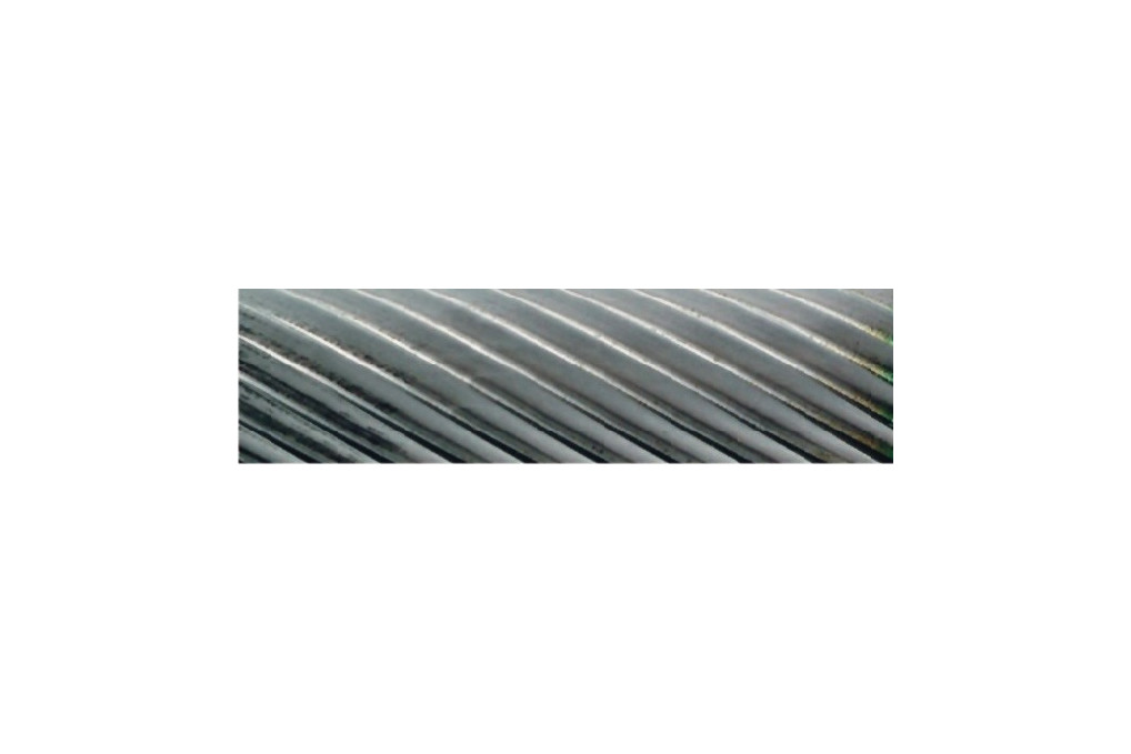 Frässtift RBF D.3mm Kopf L.12mm Schaft D.3mm HM Verz.Normal,fein TECWERK