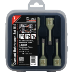 Diamant Bohrer Set 7 tlg.