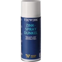 Zinkspray dunkel 400ml dunkelgrau staubgrau Spraydose TECWERK