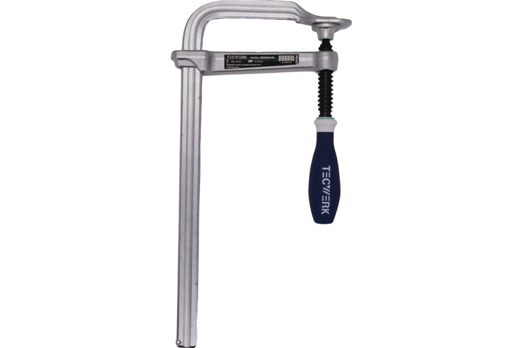 Ganzstahlschraubzwinge Spann W.300mm A.140mm 3 K Griff TECWERK