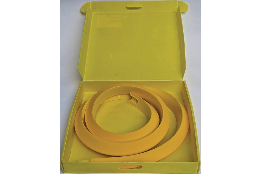 Mehrweg Absperrbarriere L300xB5xH7cm PATRECO Mehrweg Absperrbarriere L300xB5xH7cm PATRECO