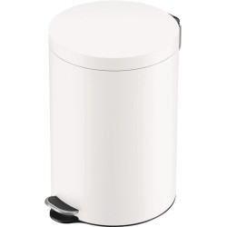 Tretabfallsammler Selekta 20l D290xH435mm Stahlbl.weiß HAILO