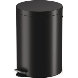 Tretabfallsammler Selekta 20l D290xH435mm Stahlbl.schwarz HAILO