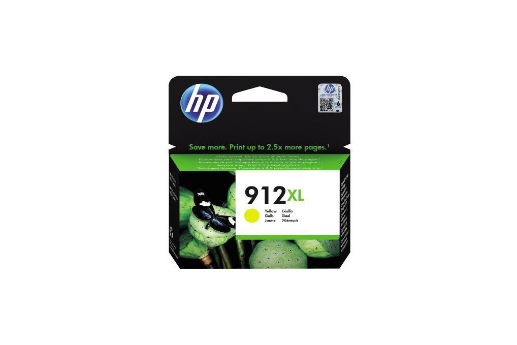 HP Tintenpatrone 3YL83AE 912XL 825Seiten gelb