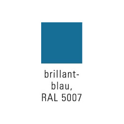 Plattformwagen Ladeflächen L740xB480mm STA brillantblau Trgf.150kg FETRA