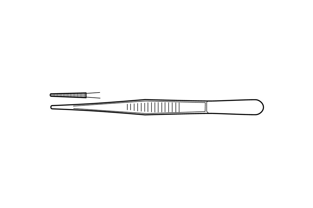 Universalpinzette Gesamt L.300mm vern.TECWERK