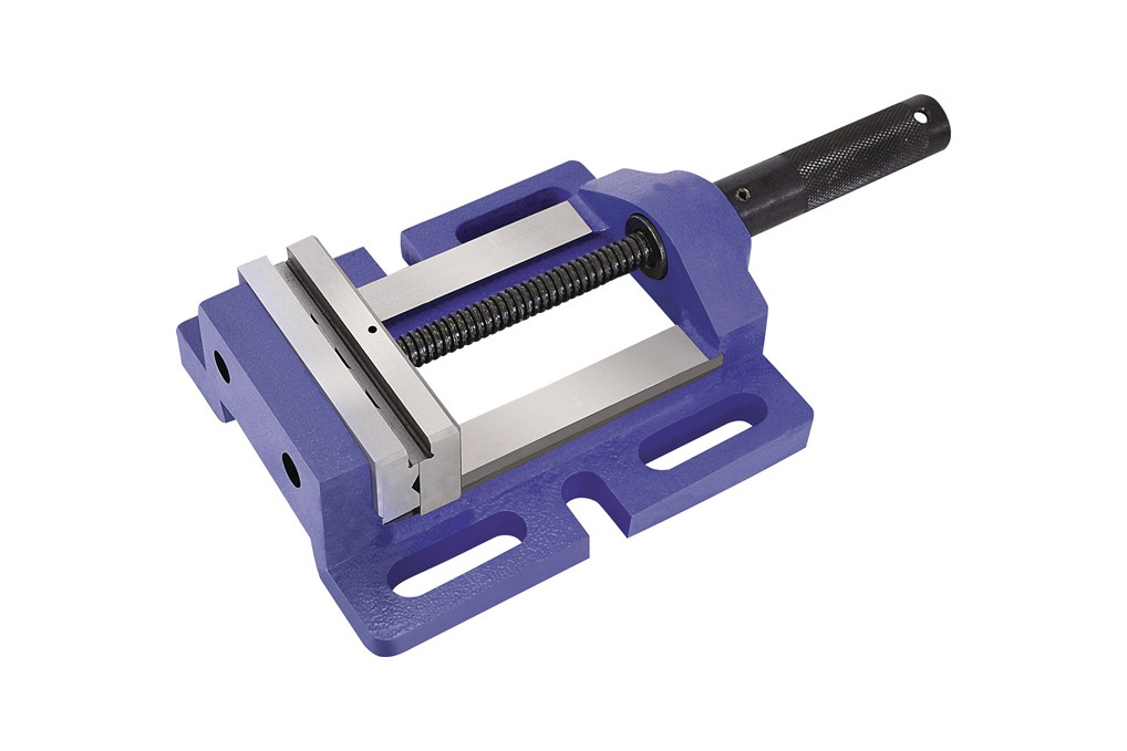 Bohrmaschinenschraubstock Backen B.125mm Spann W.112mm TECWERK