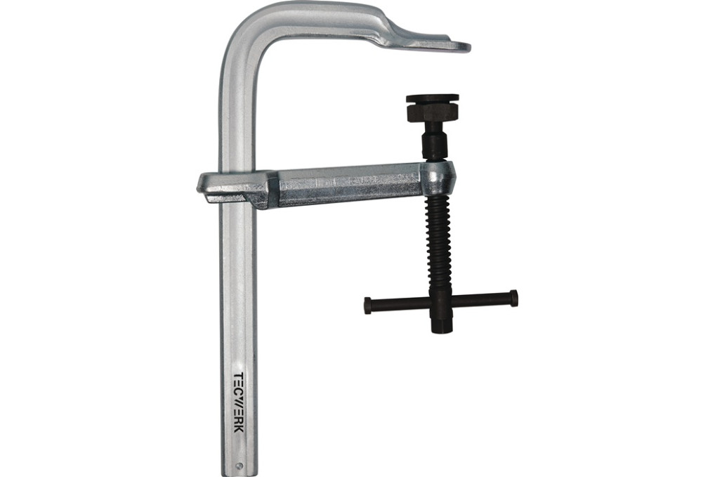 Hochleistungsschlosserzwinge Spann W.800mm A.140mm Knebel TECWERK