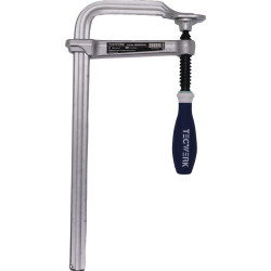 Ganzstahlschraubzwinge Spann W.600mm A.120mm 3 K Griff TECWERK