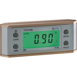 Neigungsmesser 0 90Grad dig.Abl.0,05Grad TECWERK