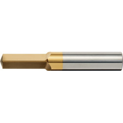 Gewindeausbohrwerkzeug M4 VHM TiN Z.3 TECWERK