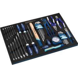 Werkzeugmodul 44 tlg.3 3 Modul Werkzeugsatz TECWERK