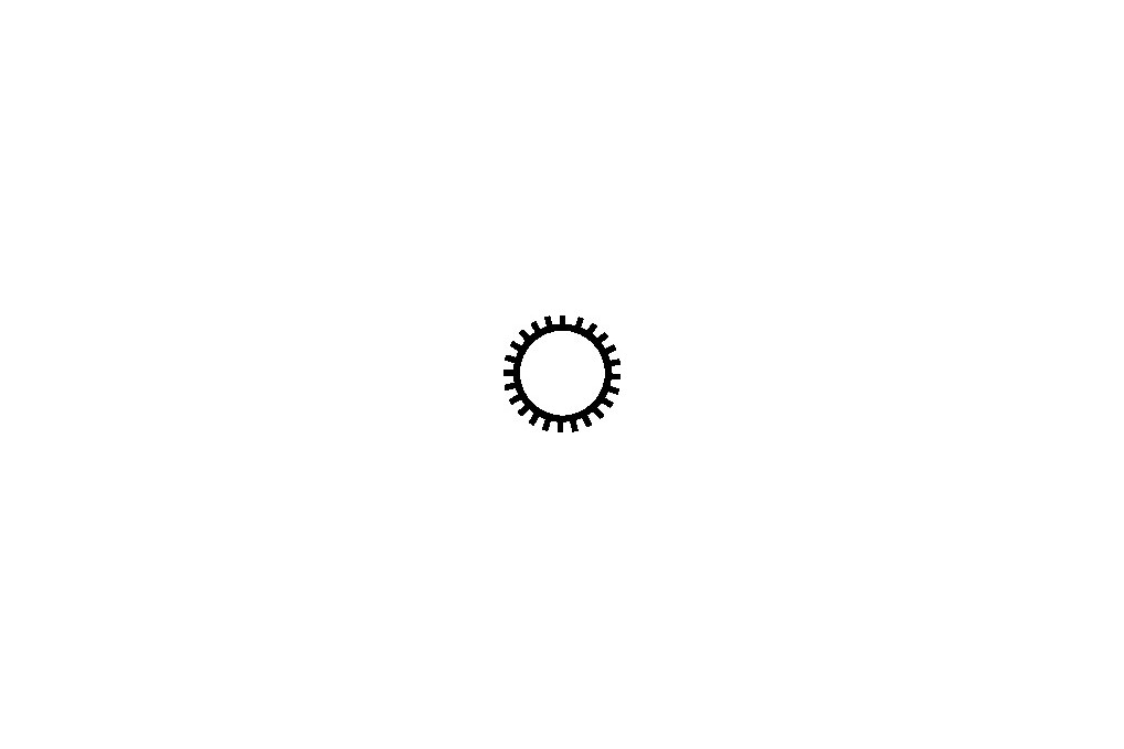 Werkstattfeile DIN 7261 L.150mm Q.6,3mm Hieb 2 Rund 2K Ergo TECWERK