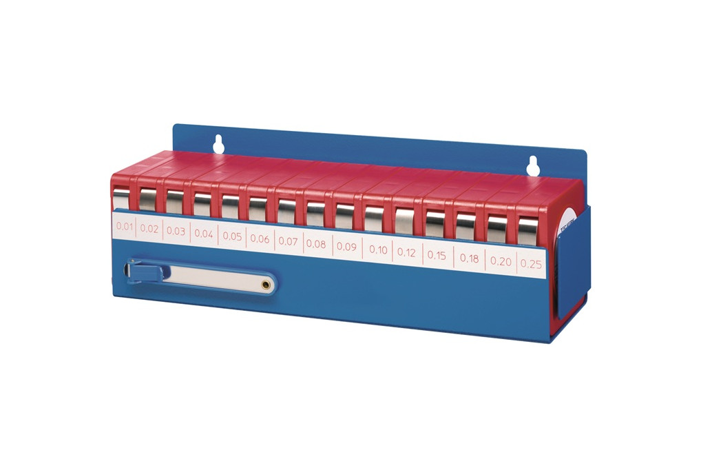 Fühlerlehrenbandset 0,01 0,25mm L.5m B.12,7mm TECWERK