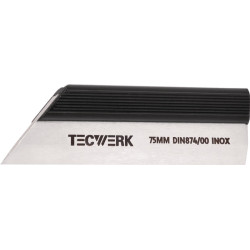 Haarlineal DIN 874 00 L.125mm Spezialstahl Q.23x5mm TECWERK