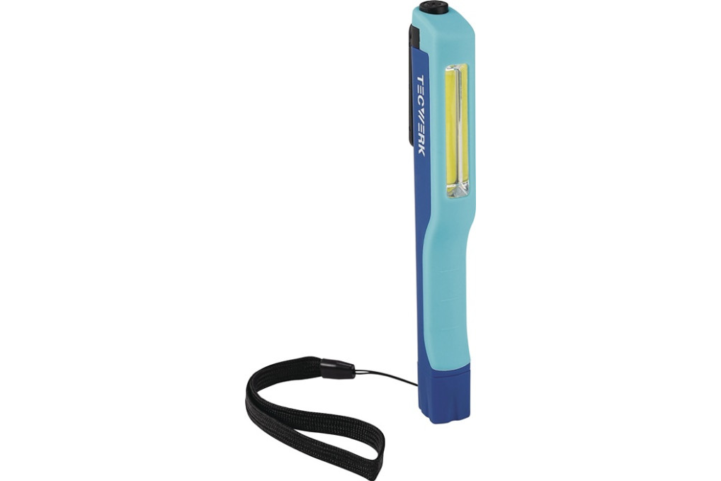 LED Taschenlampe 80 lm 3xAAA Microzelle 8m TECWERK LED Taschenlampe 80 lm 3xAAA Microzelle 8m TECWERK