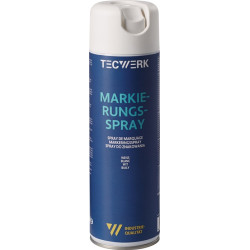 Markierungsspray weiß 500ml Spraydose TECWERK