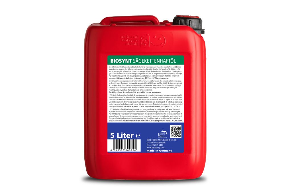 OEST Kettenöl BIOSYNT 5 Liter