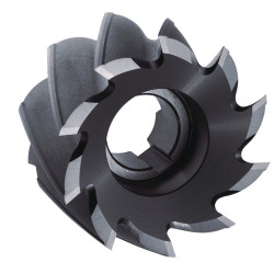 Walzenstirnfräser DIN 1880 TypN D.63mm HSS Co5 TiCN Z.8 TECWERK