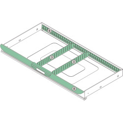 Schubladenunterteilungsmaterial 4 tlg.zu 2000 871 505 TECWERK